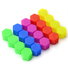 Load image into Gallery viewer, 20Pcs 15mm/17mm/19mm Noctilucent Car Wheel Caps Bolts Anti Rust Covers Nuts Silicone Auto Wheel Hub Protectors Screw Cap
