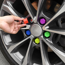 Load image into Gallery viewer, 20Pcs 15mm/17mm/19mm Noctilucent Car Wheel Caps Bolts Anti Rust Covers Nuts Silicone Auto Wheel Hub Protectors Screw Cap
