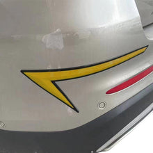 Load image into Gallery viewer, 2Pcs Car Front/Rear Bumper Protector Strip Edge Guard Corner Rubber Stickers Decoration Scratch Auto Accessories
