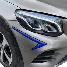 Load image into Gallery viewer, 2Pcs Car Front/Rear Bumper Protector Strip Edge Guard Corner Rubber Stickers Decoration Scratch Auto Accessories
