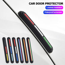 Load image into Gallery viewer, 4Pcs Car Rearview Mirror Door Protector Guard Edge Buffer Trim Molding Protection Strip Auto Scratch Protector Bar
