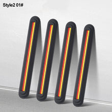 Load image into Gallery viewer, 4Pcs Car Rearview Mirror Door Protector Guard Edge Buffer Trim Molding Protection Strip Auto Scratch Protector Bar
