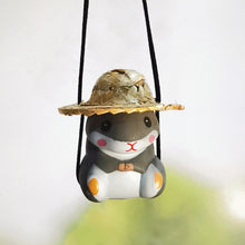Load image into Gallery viewer, Funny Car Pendant Car Interior Duck Ornaments Halloween Pendant Figurine Auto Rearview Mirror Swing Decoration For Car Accessories
