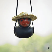 Load image into Gallery viewer, Funny Car Pendant Car Interior Duck Ornaments Halloween Pendant Figurine Auto Rearview Mirror Swing Decoration For Car Accessories
