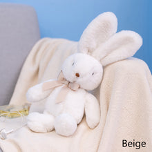 Load image into Gallery viewer, 25cm Cute Rabbit Plush Toy with Bow Tie Long Ear Soft Stuffed Bunny Doll Sleeping Toy Girls Kids Baby Plush Animal Birthday Gifts
