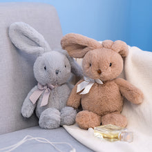 Load image into Gallery viewer, 25cm Cute Rabbit Plush Toy with Bow Tie Long Ear Soft Stuffed Bunny Doll Sleeping Toy Girls Kids Baby Plush Animal Birthday Gifts
