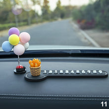Load image into Gallery viewer, Car Temporary Stop Sign Multifunctional Cartoon Bunny Phone Number Temporary Parking Card Prompt License Plate Decoration
