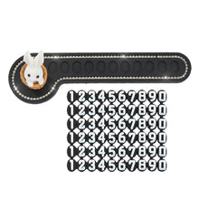 Load image into Gallery viewer, Car Temporary Stop Sign Multifunctional Cartoon Bunny Phone Number Temporary Parking Card Prompt License Plate Decoration
