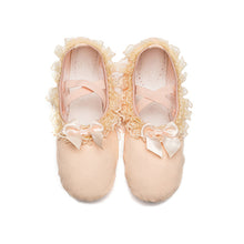 Load image into Gallery viewer, Children Practise Ballerina Shoes Woman Dance Shoes Girls Ballet Shoes Lace Bow Soft Sole Ballet Dance Slippers
