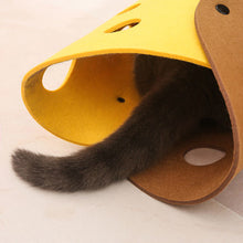 Load image into Gallery viewer, Splicing Cat Toy Felt Pom Nest Deformable Kitten Tunnel Collapsible Tube House Tunnel Interactive Pet Pusscat Security Sense
