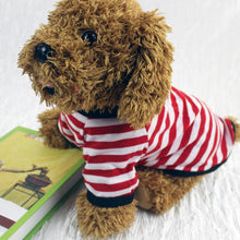 Load image into Gallery viewer, Stripe Summer Spring Dog T-shirt Soft Small Medium Dog Puppy Clothing Shirt Vest Printed Pet Dog Puppy Vest T-shirt Dog Cloth
