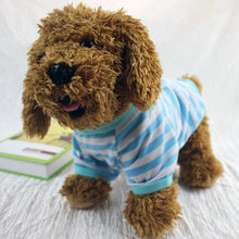 Load image into Gallery viewer, Stripe Summer Spring Dog T-shirt Soft Small Medium Dog Puppy Clothing Shirt Vest Printed Pet Dog Puppy Vest T-shirt Dog Cloth
