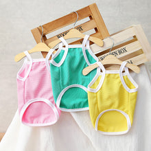 Load image into Gallery viewer, Spring Summer Pet Vest Lovely Frog Print Pet Puppy Dog Clothes for Small Dogs Pet Dog Vest Summer Pet Sling T Shirt Pet Clothing
