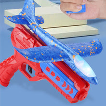 Load image into Gallery viewer, Foam Plane Launcher EPP Bubble Airplanes Glider Hand Throw Catapult Plane Toy for Kids Catapult Guns Aircraft Shooting Game Toy
