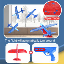 Load image into Gallery viewer, Foam Plane Launcher EPP Bubble Airplanes Glider Hand Throw Catapult Plane Toy for Kids Catapult Guns Aircraft Shooting Game Toy
