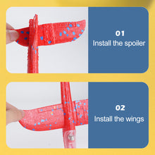 Load image into Gallery viewer, Foam Plane Launcher EPP Bubble Airplanes Glider Hand Throw Catapult Plane Toy for Kids Catapult Guns Aircraft Shooting Game Toy

