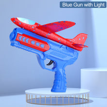 Load image into Gallery viewer, Foam Plane Launcher EPP Bubble Airplanes Glider Hand Throw Catapult Plane Toy for Kids Catapult Guns Aircraft Shooting Game Toy
