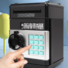 Load image into Gallery viewer, Electronic Piggy Bank Safe Box Money Boxes For Kid Digital Coins Cash Saving Safe Deposit Mini ATM Machine Children's Gifts

