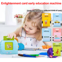 Load image into Gallery viewer, Kids Electronic Cognitive Cards Talking Flashcards Audio Educational Electronic Cognitive Card Learn English Words Montessori Toys Game for Kids Baby
