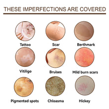 Load image into Gallery viewer, Tattoo Concealer Cover Tattoo Scars Birthmarks Spots Waterproof Long-lasting Brightening Invisible Concealer Makeup
