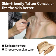Load image into Gallery viewer, Tattoo Concealer Cover Tattoo Scars Birthmarks Spots Waterproof Long-lasting Brightening Invisible Concealer Makeup
