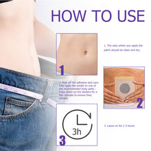 Load image into Gallery viewer, 30pcs/box Fat-burning Slimming Patches Firming Skin Slimming Navel Patches Body Lose Weight Acupoint Patch Health Care
