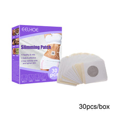 Load image into Gallery viewer, 30pcs/box Fat-burning Slimming Patches Firming Skin Slimming Navel Patches Body Lose Weight Acupoint Patch Health Care
