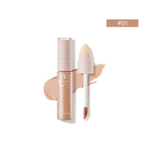 Load image into Gallery viewer, Double-head Concealer Cover Spots Acne Marks Waterproof Sweatproof Long Lasting Concealer Facial Makeup Cosmetics
