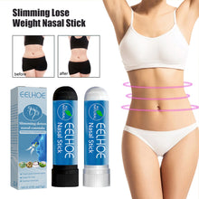 Load image into Gallery viewer, Breathe Nasal Inhaler Slimming Lose Weight Nasal Stick Body Slimming Detox Mint Nose Cooling Stick Refreshing Body Nasal Inhaler
