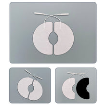 Load image into Gallery viewer, 2mm Plug Non-woven Fabric Reusable Breast Patch Self Adhesive Electrode Pads Conductive Gel Body Physiotherapy Massage Electrodes
