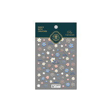 Load image into Gallery viewer, Fashion Manicure Sticker Summer Flower Peach Blossom Nail Decals Stickers Nail Art Decoration Adhesive Nail Paste
