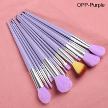 Load image into Gallery viewer, 13pcs Four Seasons Green Makeup Brush Set Portable Soft Powder Concealer Blusher Brush Eye Shadow Brush Beauty Tools
