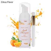Load image into Gallery viewer, Eyelash Extension Shampoo with Brush Eyelash Cleaning Mousse Kit Eyelashes Lifting Cleaning Foam Makeup Glue Remover Tools

