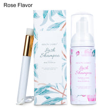Load image into Gallery viewer, Eyelash Extension Shampoo Kit Eyelashes Barbados Aloe Eyelash Cleaning Cleaning Mousse Foam Makeup Glue Remover Tools with Brush
