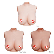 Load image into Gallery viewer, Cotton Breast Forms Fake Falsies Artificial Boobs for Mastectomy Crossdresser Transvestite Sissy Drag Queen Cosplay Cross-dressing
