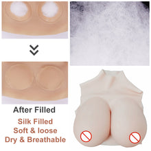 Load image into Gallery viewer, Cotton Breast Forms Fake Falsies Artificial Boobs for Mastectomy Crossdresser Transvestite Sissy Drag Queen Cosplay Cross-dressing
