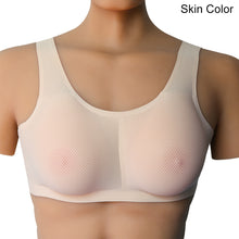 Load image into Gallery viewer, A-E Cup Drop-shaped False Breast with Underwear Suit Vest False Breast with Silicone Breast for Transgender Cosplay Transvestite
