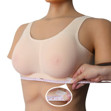 Load image into Gallery viewer, A-E Cup Drop-shaped False Breast with Underwear Suit Vest False Breast with Silicone Breast for Transgender Cosplay Transvestite
