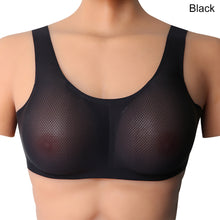 Load image into Gallery viewer, A-E Cup Drop-shaped False Breast with Underwear Suit Vest False Breast with Silicone Breast for Transgender Cosplay Transvestite
