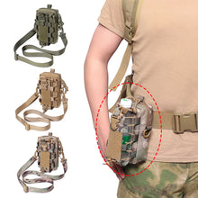 Load image into Gallery viewer, Outdoor Hunting Water Bottle Phone Mobile Phone Bag Molle Pouch Tactical Military Waist Bag Vest Pack Wallte Bag for Men EDC Tools
