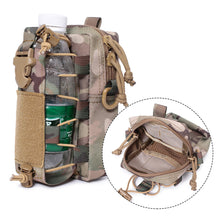 Load image into Gallery viewer, Outdoor Hunting Water Bottle Phone Mobile Phone Bag Molle Pouch Tactical Military Waist Bag Vest Pack Wallte Bag for Men EDC Tools
