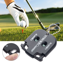 Load image into Gallery viewer, Two Digits Square Handy Golf Shot Count Stroke Putt Score Counter Scoring Keeper With Key Chain Golf Training Aids Golf Accessorie
