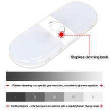 Load image into Gallery viewer, 12-24V 180 LEDs Car RV Light Automobile Lamp with 3 Colors Stepless Dimmable Brightness Adjustable Trailer Ceiling Lighting
