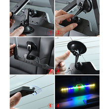 Load image into Gallery viewer, Car Solar LED Strobe Lights For Auto Emergency Grill Warning Lamp 18 LED Windshield Anti Collision Light Accessories
