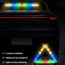 Load image into Gallery viewer, Car Solar LED Strobe Lights For Auto Emergency Grill Warning Lamp 18 LED Windshield Anti Collision Light Accessories
