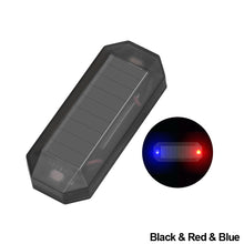 Load image into Gallery viewer, Solar Car LED Warning Light Night Ride Tail Light Anti-rear Strobe Light for Motorcycle Electric Vehicle Bicycle
