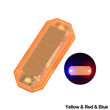 Load image into Gallery viewer, Solar Car LED Warning Light Night Ride Tail Light Anti-rear Strobe Light for Motorcycle Electric Vehicle Bicycle
