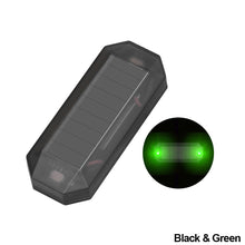 Load image into Gallery viewer, Solar Car LED Warning Light Night Ride Tail Light Anti-rear Strobe Light for Motorcycle Electric Vehicle Bicycle
