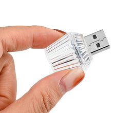 Load image into Gallery viewer, Car Mini USB LED Atmosphere Lights Auto Interior For Party Ambient Modeling Automotive USB Plug Play Decorative Lamp
