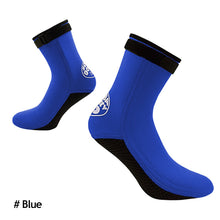 Load image into Gallery viewer, 3MM Thick Anti-Slip Anti-Cold Anti-Cut Diving Socks Swimming Beach Play Beach Socks Swimming Socks
